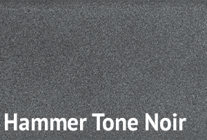 Hammer Tone Noir Textured Powder Coat